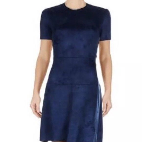 Catherine Malandrino Dresses & Skirts - Catherine Malandrino Vegan Faux Suede Dress